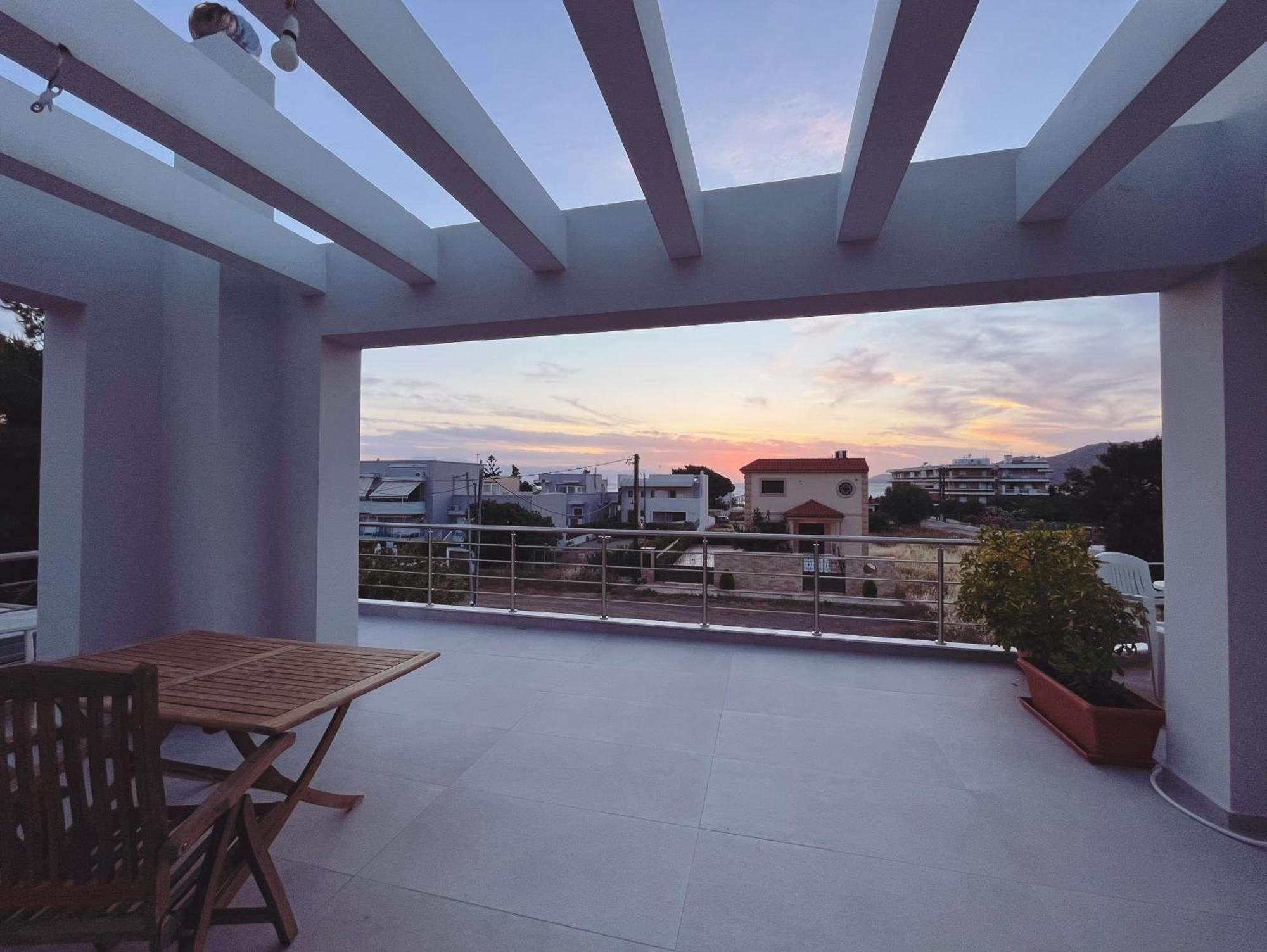 Blueline Apartment 2 Loutraki  Bagian luar foto